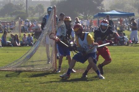 Lacrosse action photo