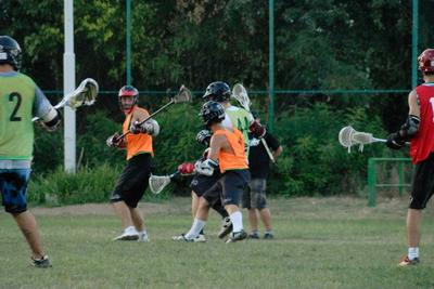 Belgrade Zombies practice scrimmage photo